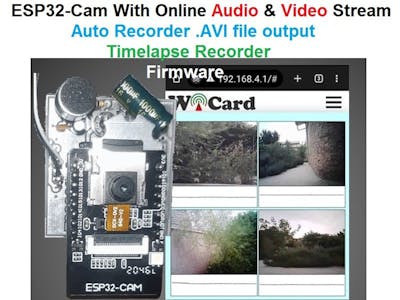 ESP32-Cam Camera Microphone