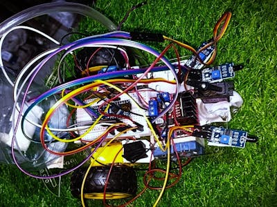 FIRE Fighting Robot Using Arduino