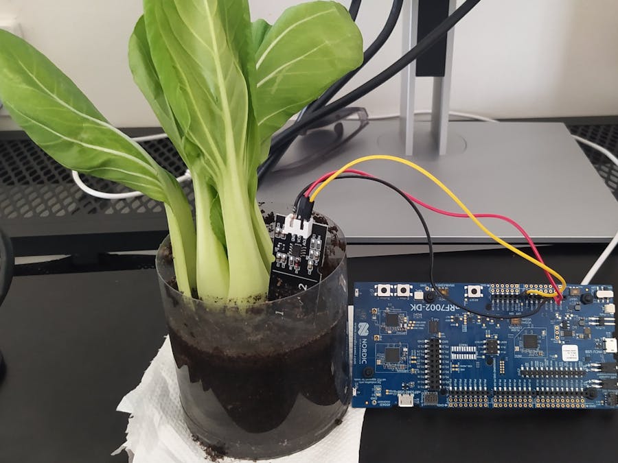 Home Gardening using Matter and NRF7002-DK