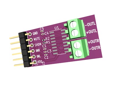 PAM8403 Amplifier Module