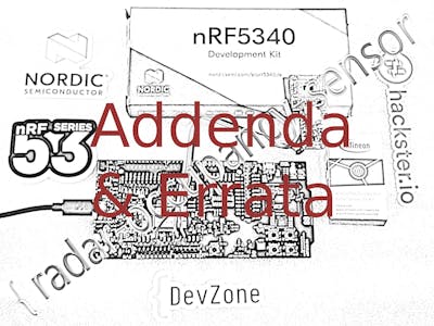 Addenda & Errata: { radar-occupancy-sensor