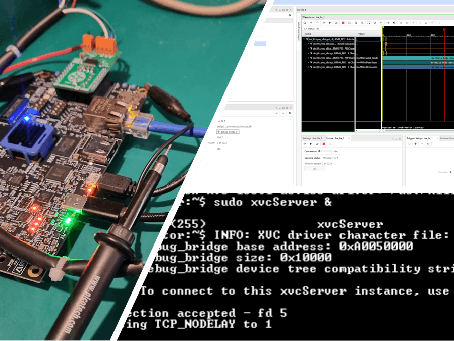 Debugging HW ILAs with PetaLinux over Ethernet