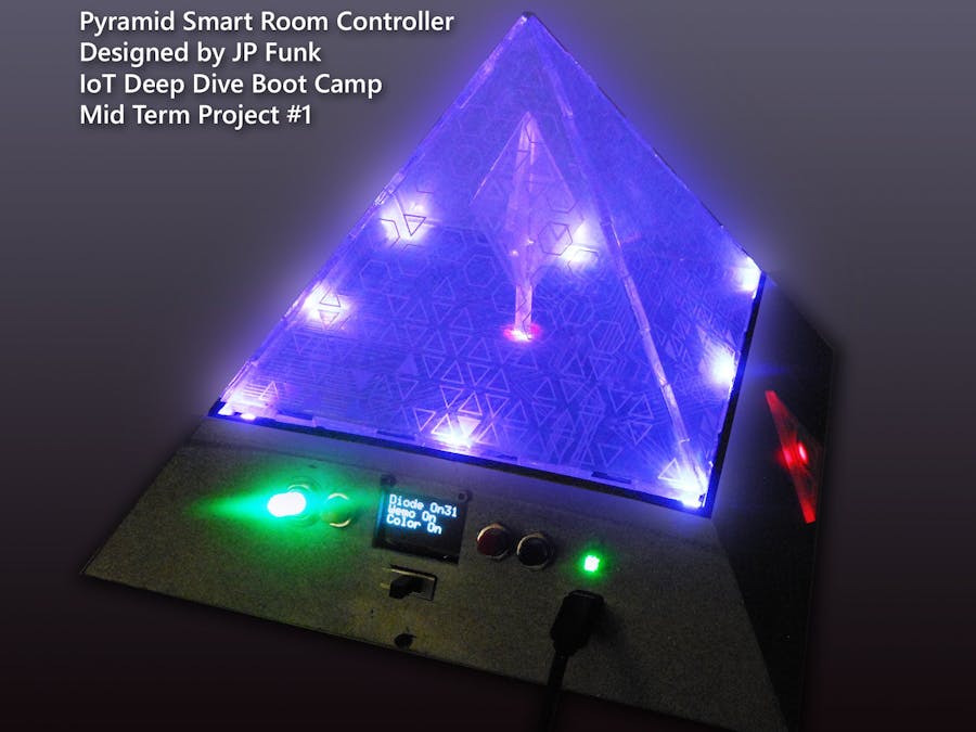 JP's IoT Deep Dive Boot Camp Mid Term Project #1 Pyramid
