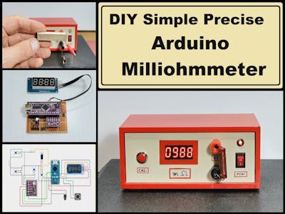 DIY Precise Arduino Miliohmmeter