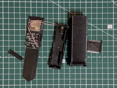 Soil moisture sensor w-parasite with ESPHome