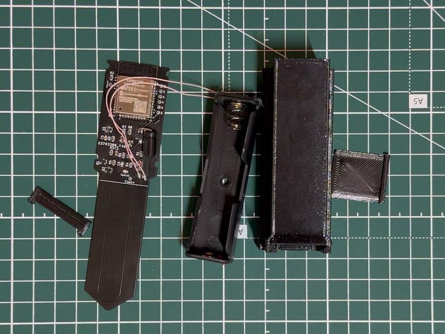 Soil moisture sensor w-parasite with ESPHome