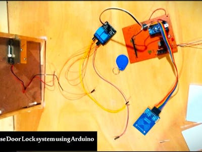 RFID Base Door Lock System Using Arduino