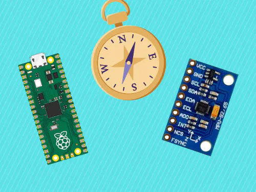 How to Find Heading Angle from MPU9250 with Raspberry Pico W - Hackster.io
