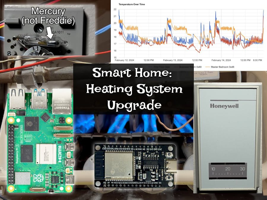 Replacing an Old Honeywell Thermostat with a Raspberry Pi