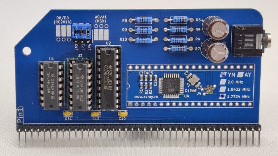 The RC2014 Gets a Smart Emulated Sound Module as Spencer 