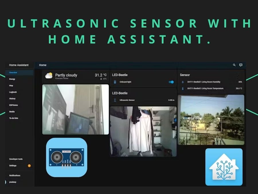 Ultrasonic Sensor with Home Assistant