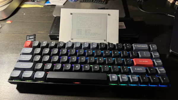 DIY Digital Typewriter as an Astrohaus Alternative - Hackster.io