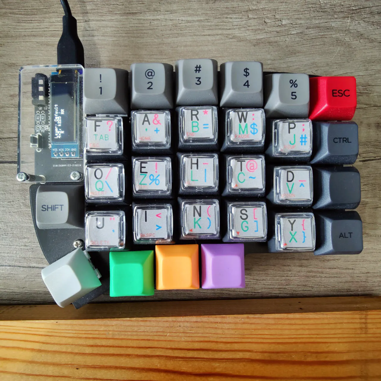 Building a One-Handed Keyboard for Accessible Coding - Hackster.io
