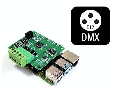 DMX512 with Raspberry Pi5
