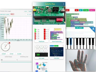 KuttyPy: Microcontrollers via real-time Android/PC Interface