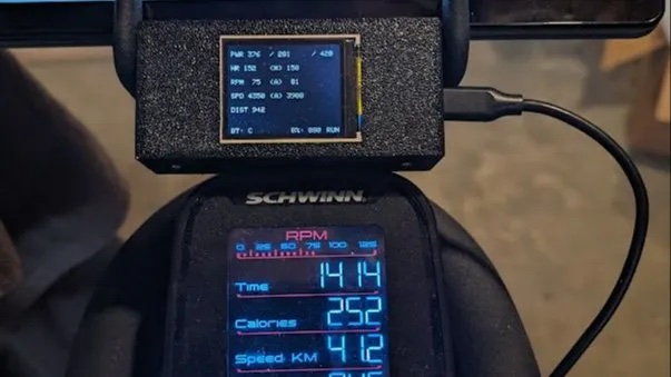 Schwinn ic4 online screen