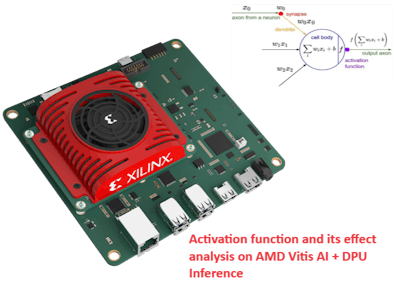 Activation function & its effect analysis with AMD Vitis AI