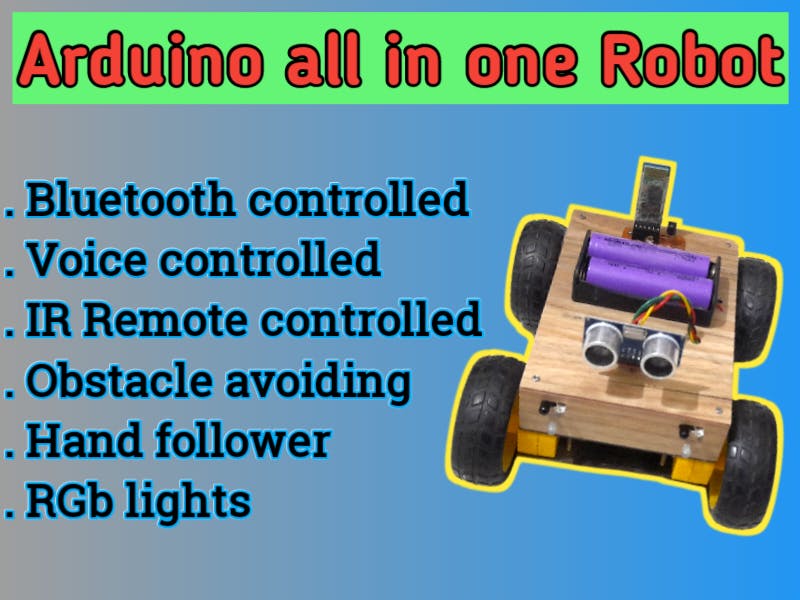 Arduino all in one robot