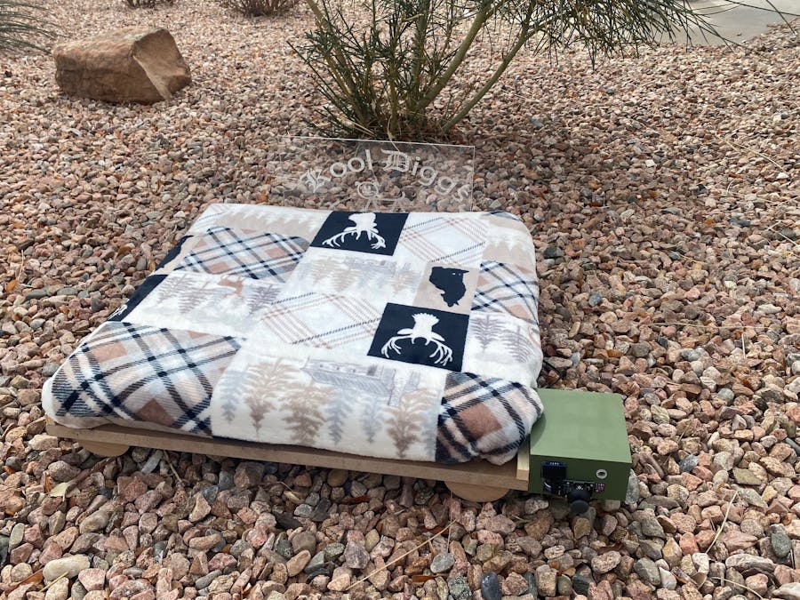 Kool Diggs automatic dog bed