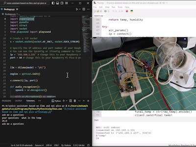 Voice Assistant based on Raspberry Pi Pico W and LLM
