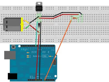 Reed Switch Controls Motor Rotation - Hackster.io