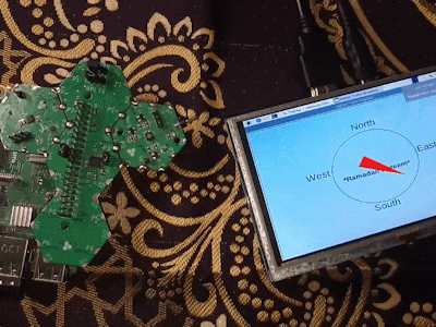 Interfacing Hexabitz Digital Compass With Raspberry Pi 🧭