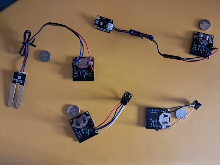 Configured all BLE Sensor Beacon's - Also interfaced with different Sensors