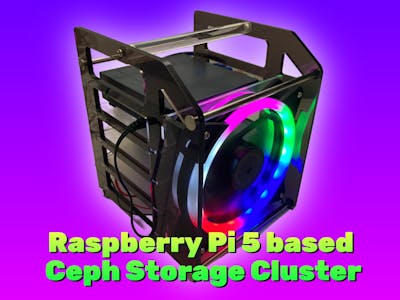 Distributed file storage with a Ceph cluster on Raspberry Pi