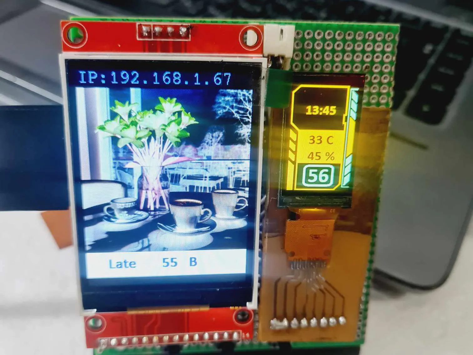 ESP32 DIY Smart Menu for Coffee Cafe
