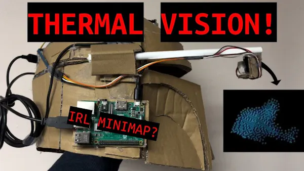 This Cardboard Boba Fett Helmet Includes a Raspberry Pi-Powered Thermal ...