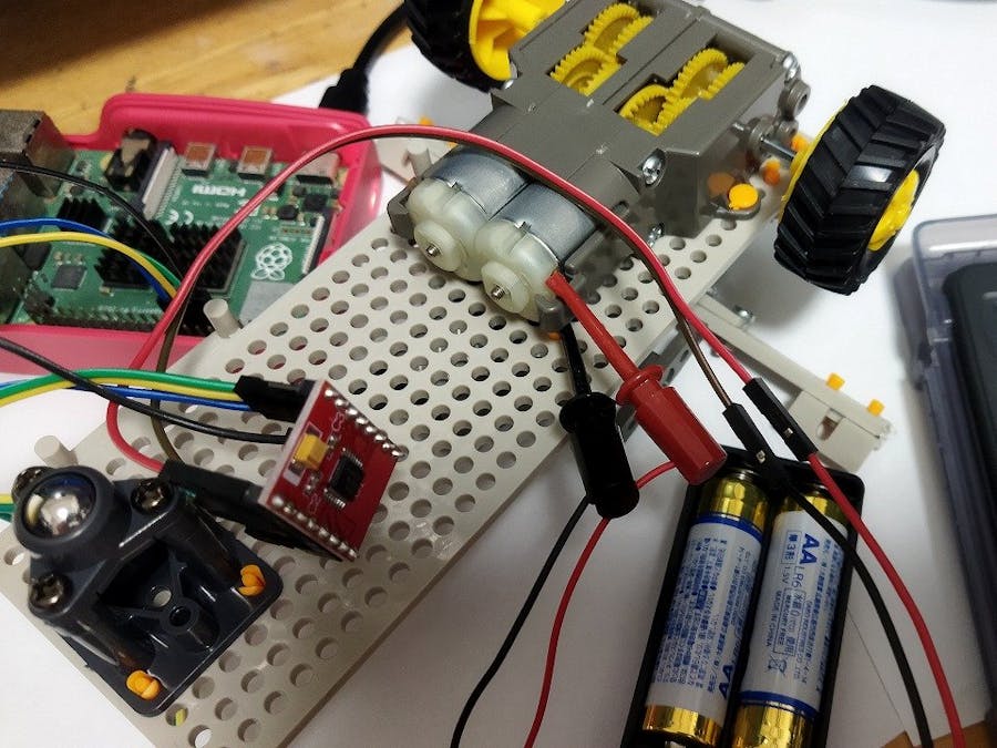 Raspberry Pi and DRV8833 Test