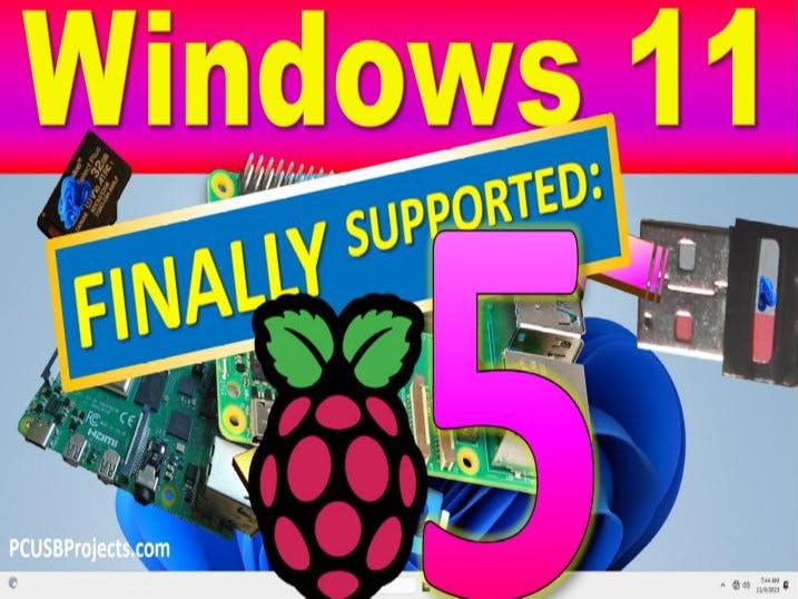 Installing Windows 11 on Raspberry Pi 5 got way easier!