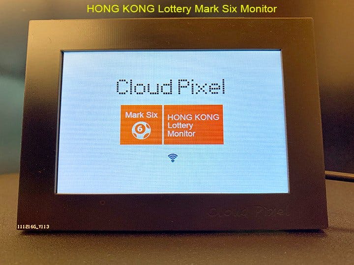 Lottery Monitor(Hong Kong Mark Six)