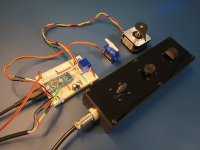 Single Axis Joystick Controller With Arduino