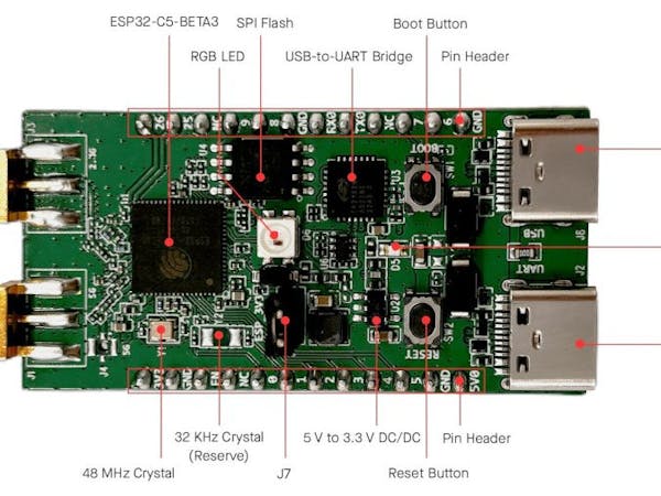 Espressif Leaks an ESP32-C5 "BETA3" System-on-Chip and Compact Development Board