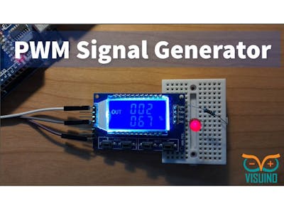 How to Use PWM Signal Generator Module With Visuino