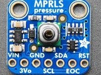 Adafruit MPRLS - Pressure Sensor Using Visuino Custom Code
