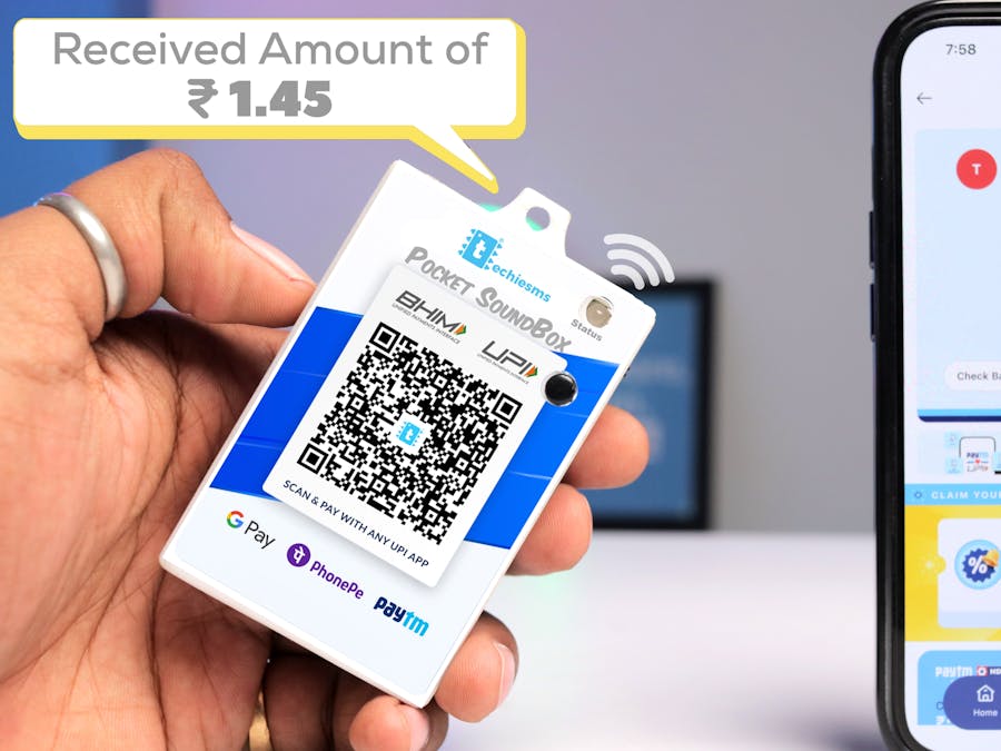 Pocket Payment Sound Box for Instant Payment Alerts