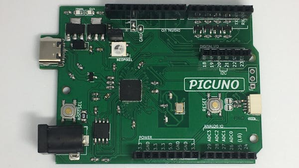 Picuno Rp2040 In The Arduino Uno Form Factor 8961
