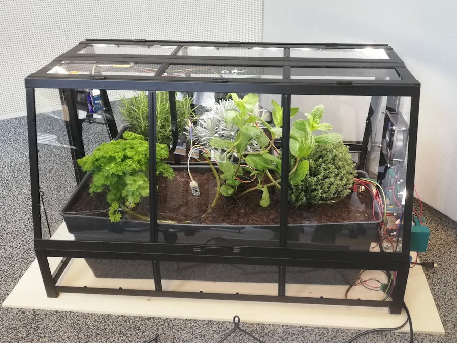 Smart Greenhouse powered by MicroPython