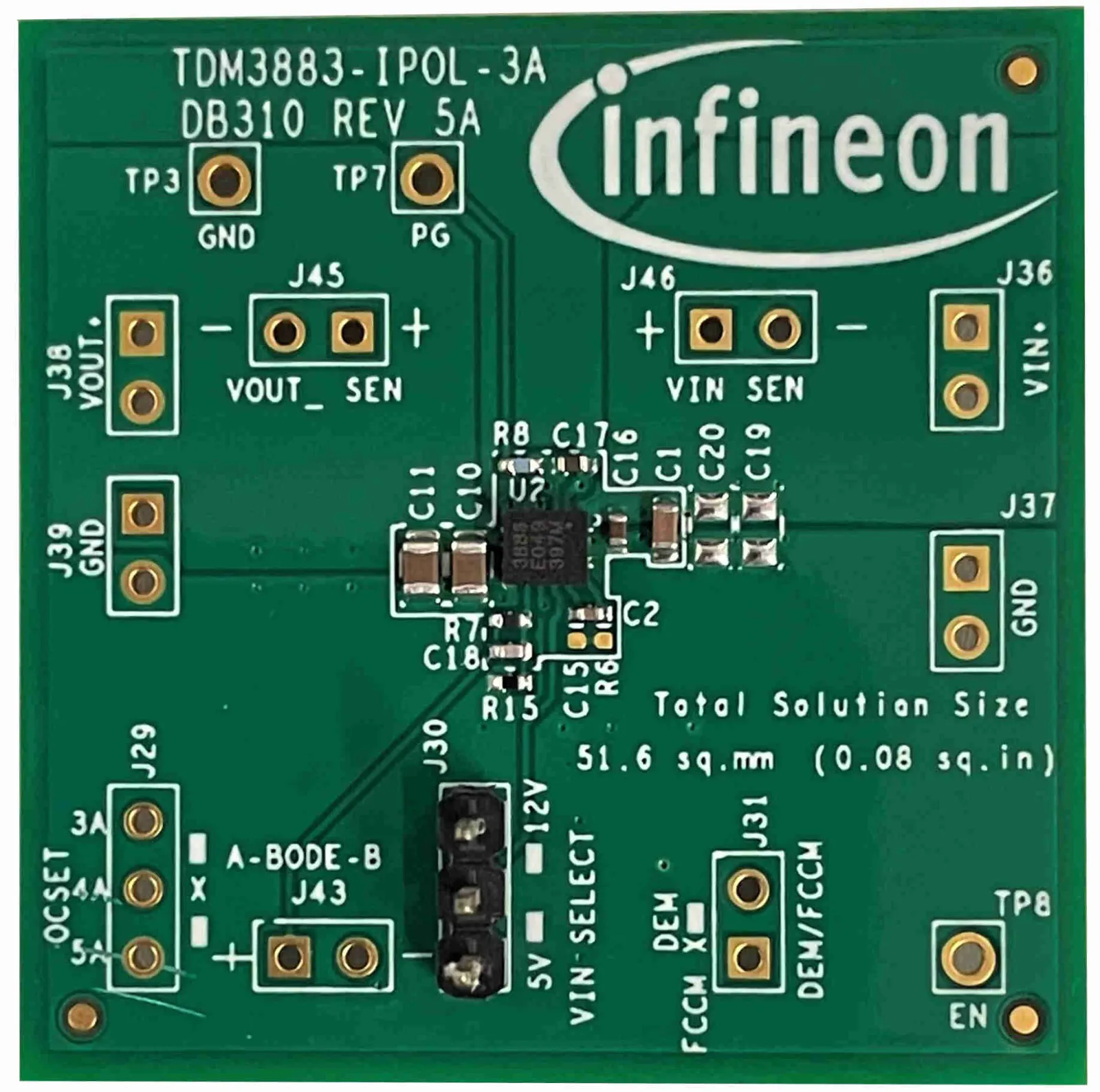 EVAL TDM3883 3.3VOUT