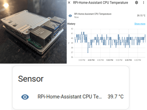Home-Assistant Rasperry Pi 5 Custom Sensor
