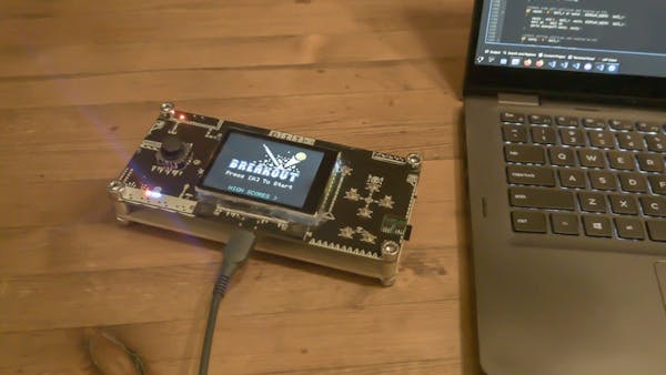 The BitByte Is a Teensy 4.1-Powered Handheld Console with a Beginner ...