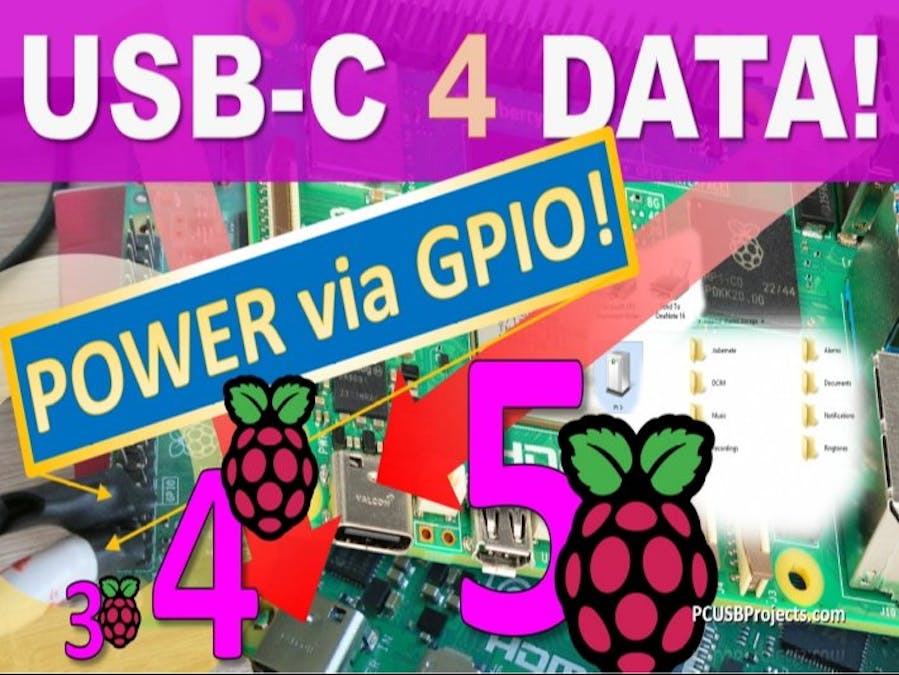 Raspberry Pi 5:how To Use Usb-c To Share+power Rpi Via Gpio? - Hackster.io