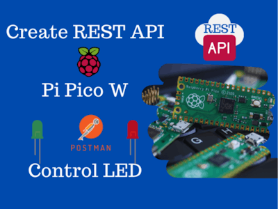 How to Build a REST API on Raspberry Pi Pico W & Control LED