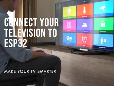 TV Raiser - Connect your TV to an ESP32 microcontroller
