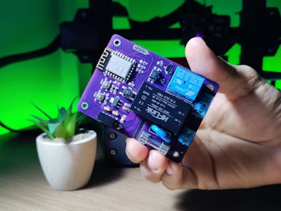 Activating loads with relay via WiFi with ESP8266