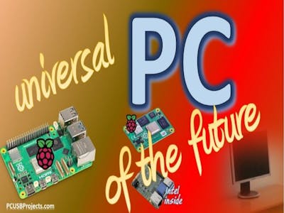 Universal PC of the future based on RPi 5 and other SBCs