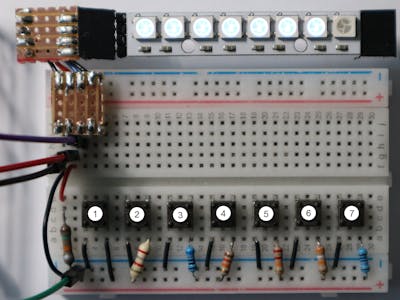 Multiple Buttons & LEDs with just 1 Wire