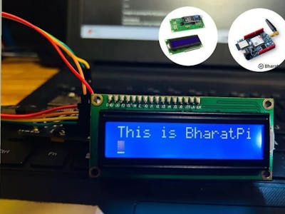 Exploring LCD Sensors with MicroPython on Bharat PiExploring